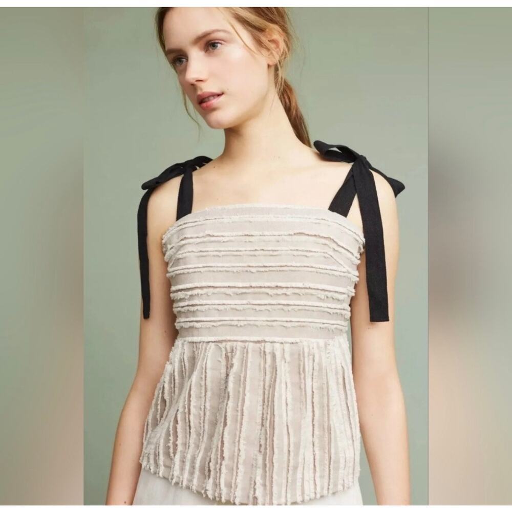 Anthropologie Maeve Soeli Cotton Top